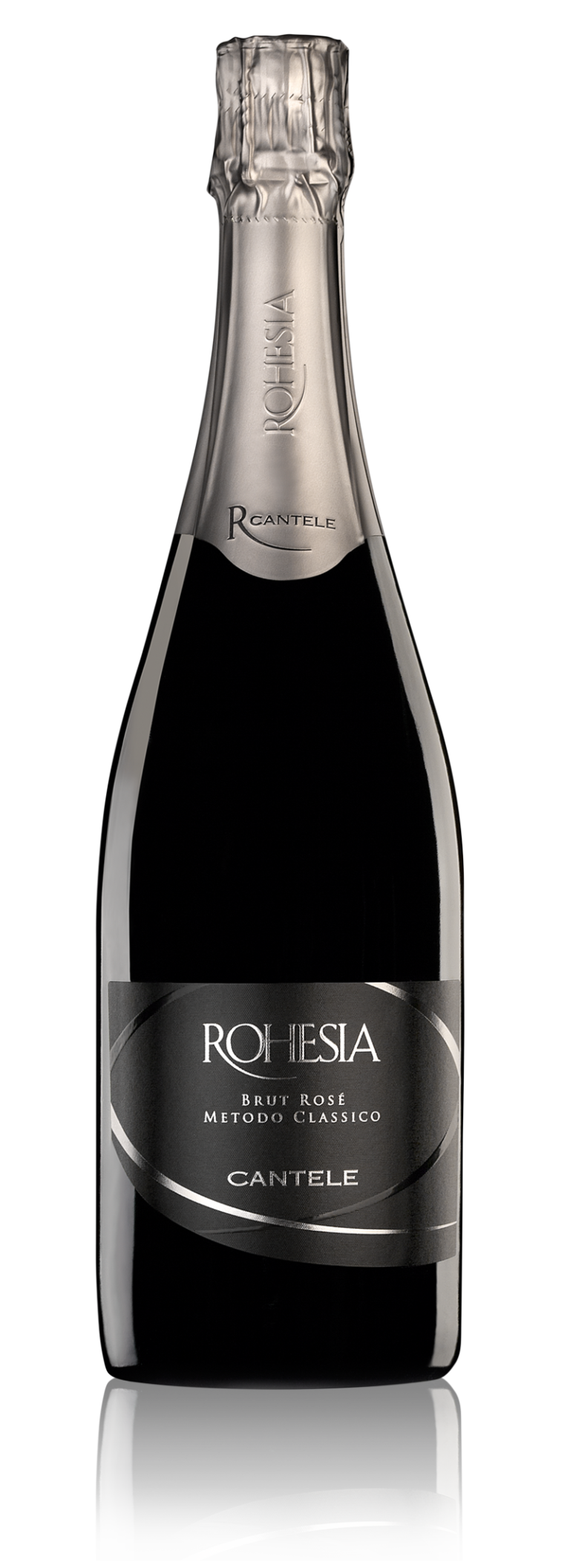 Rosato metodo classico Negroamaro del Salento Rohesia Brut - Cantele